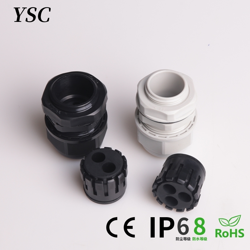 Mutiple Holes & Flat Hole Nylon Cable Gland